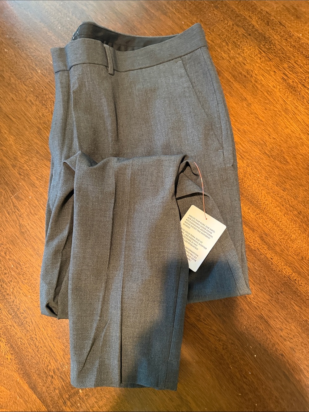 ASOS Men's Charcoal Gray Dress Pants - Tailored Trousers